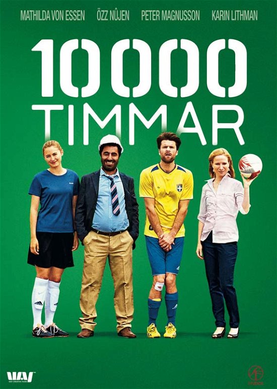 Cover for 10000 Timmar (DVD) (2022)