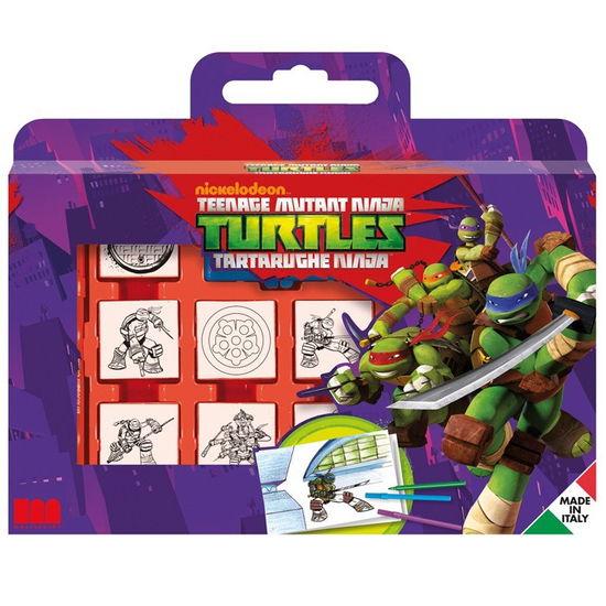 Cover for Valigetta Timbri · Stempelbox Ninja Turtles 12dlg. (Toys)