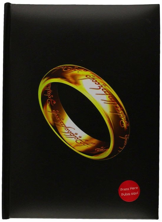 Cover for The Lord Of The Rings · THE LORD OF THE RINGS - The One Ring - Notebook wi (Leksaker)