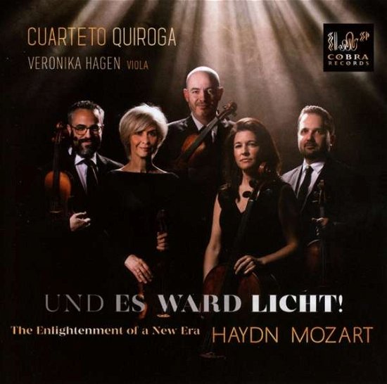 Cover for Cuarteto Quiroga / Veronika Hagen · Haydn &amp; Mozart: the Enlightenment of a New Era (CD) (2021)