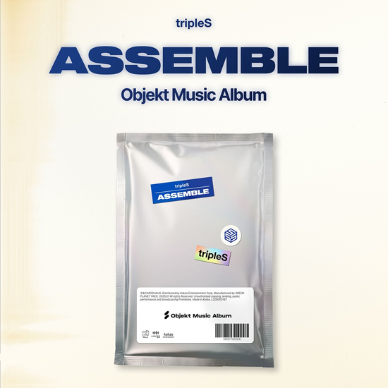 Cover for Triples · Assemble (Digital Code + Merch) [Objekt Music Album edition] (2025)