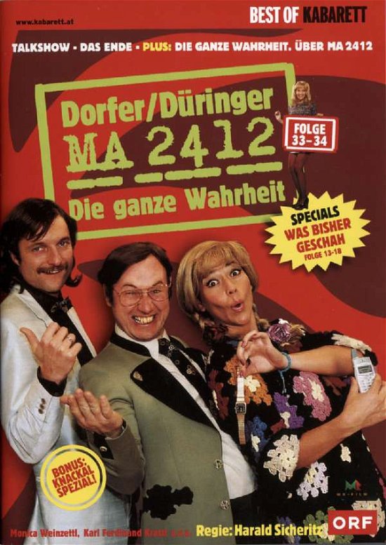 Cover for Ma 2412 Folge 33-34 &amp; Knackal Special (DVD)