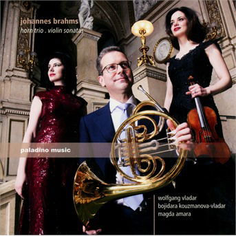 Horn Trio: Violin Sonatas - Brahms / Kouzmanova-vladar / Amara - Musik - PALADINO MUSIC - 9120040730840 - 20. januar 2017