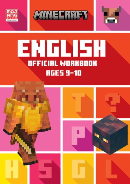 Cover for Collins KS2 · Minecraft English Ages 9-10: Official Workbook - Minecraft Education (Pocketbok) (2021)