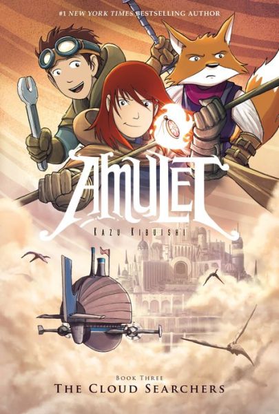 The Cloud Searchers (Amulet #3) - Kazu Kibuishi - Kirjat - Graphix - 9780545208840 - tiistai 29. syyskuuta 2015