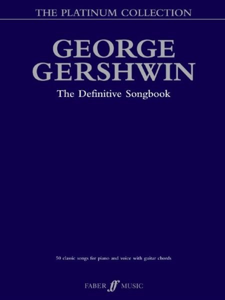 Cover for George Gershwin Platinum Collection - The Platinum Collection (Paperback Bog) (2006)