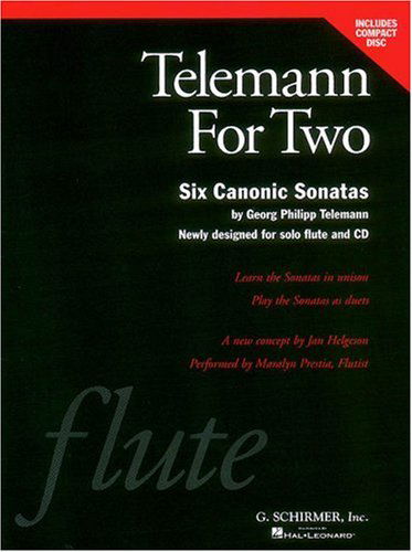 Telemann for Two - Georg Philipp Telemann - Books - Hal Leonard Publishing Corporation - 9780793584840 - July 1, 1997