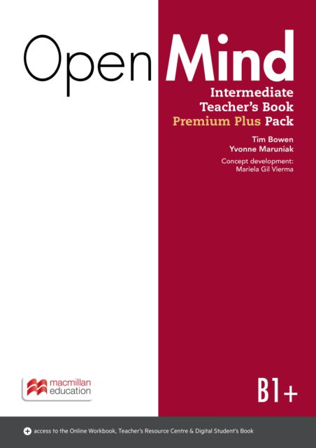 Open Mind 1st edition BE Intermediate Level Teacher's Book Premium Plus Pack - Open Mind 1st edition BE - Joanne Taylore-Knowles - Other - Macmillan Education - 9781035120840 - 