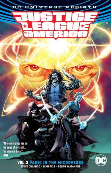 Cover for Steve Orlando · Justice League of America Volume 3: Panic in the Microverse. (Paperback Book) (2018)