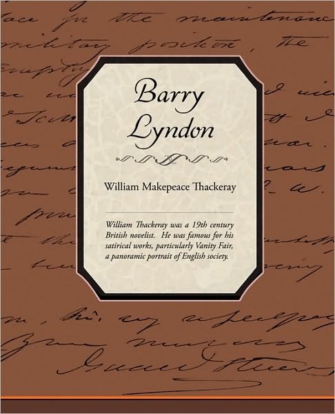 Barry Lyndon - William Makepeace Thackeray - Books - Book Jungle - 9781438530840 - December 4, 2009