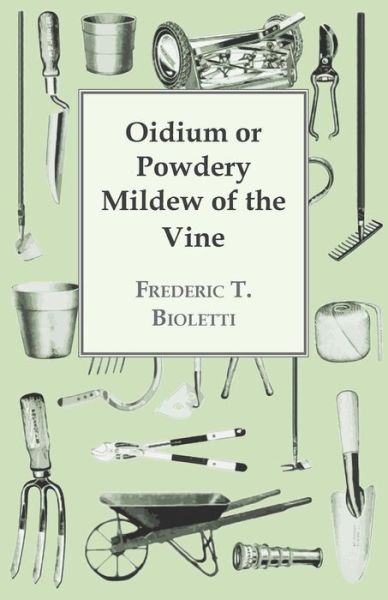 Cover for Frederic T Bioletti · Oidium or Powdery Mildew of the Vine (Taschenbuch) (2011)