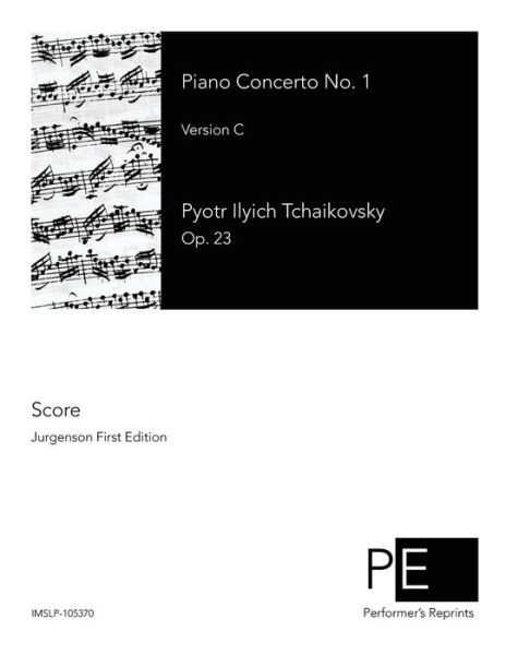 Cover for Pyotr Ilyich Tchaikovsky · Piano Concerto No. 1 (Paperback Bog) (2014)