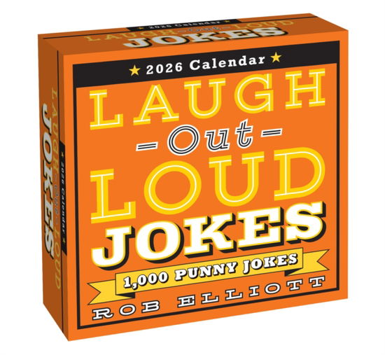 Laugh-Out-Loud Jokes 2026 Day-to-Day Calendar: 1,000 Punny Jokes - Rob Elliott - Merchandise - Andrews McMeel Publishing - 9781524897840 - August 12, 2025