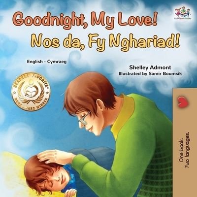 Cover for Shelley Admont · Goodnight, My Love! (English Welsh Bilingual Children's Book) (Paperback Bog) (2021)