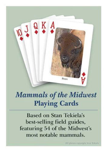 Mammals of the Midwest Playing Cards - Stan Tekiela - Books - Adventure Publications - 9781591932840 - October 10, 2011