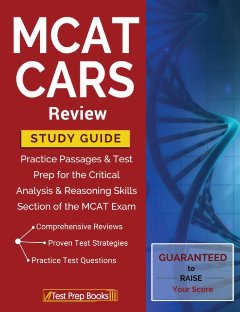 Cover for Test Prep Books · MCAT CARS Review Study Guide: Practice Passages &amp; Test Prep for the Critical Analysis &amp; Reasoning Skills Section of the MCAT Exam (Paperback Book) (2017)