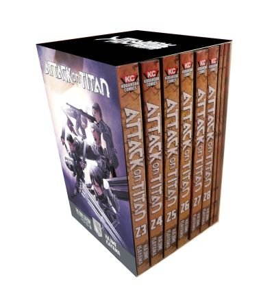Cover for Hajime Isayama · Attack on Titan The Final Season Part 1 Manga Box Set - Attack on Titan Manga Box Sets (Paperback Bog) (2021)
