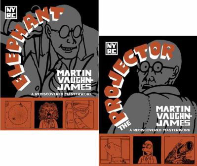 Cover for Martin Vaughn-James · The Projector and Elephant (Inbunden Bok) (2022)