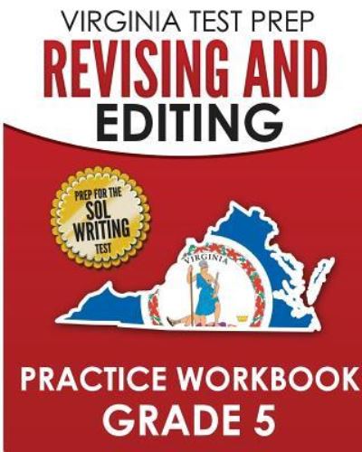 Cover for V Hawas · Virginia Test Prep Revising and Editing Practice Workbook Grade 5 (Paperback Book) (2018)