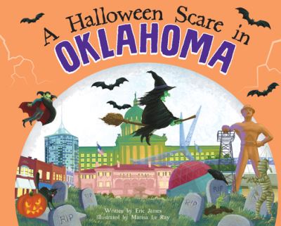 Cover for Eric James · A Halloween Scare in Oklahoma (Hardcover Book) (2021)