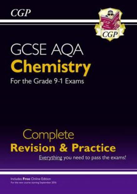 Cover for CGP Books · GCSE Chemistry AQA Complete Revision &amp; Practice includes Online Ed, Videos &amp; Quizzes - CGP AQA GCSE Chemistry (Bok) (2021)