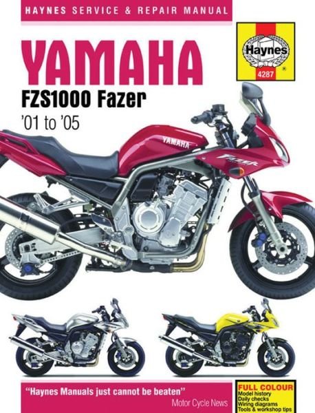 Cover for Haynes Publishing · Yamaha FZS1000 Fazer (01 - 05) Haynes Repair Manual (Paperback Bog) (2015)