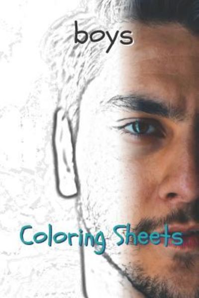 Cover for Coloring Books · Boy Coloring Sheets (Paperback Book) (2019)