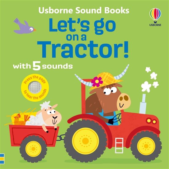 Cover for Sam Taplin · Let's go on a Tractor - Let's Go Sounds (Board book) (2024)