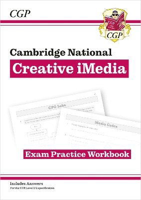 Cover for Alex Brown · New OCR Cambridge National in Creative iMedia: Exam Practice Workbook (includes answers) - CGP Cambridge National (Paperback Book) (2024)