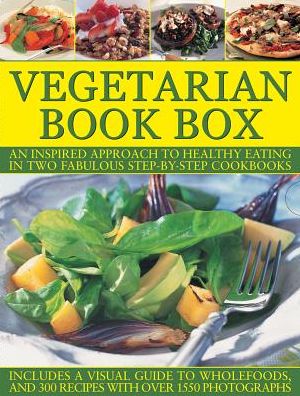 Cover for Nicola Graimes · Vegetarian Book Box: An Inspired Approach to Healthy Eating in Two Fabulous Step-by-Step Cookbooks (Inbunden Bok) (2013)