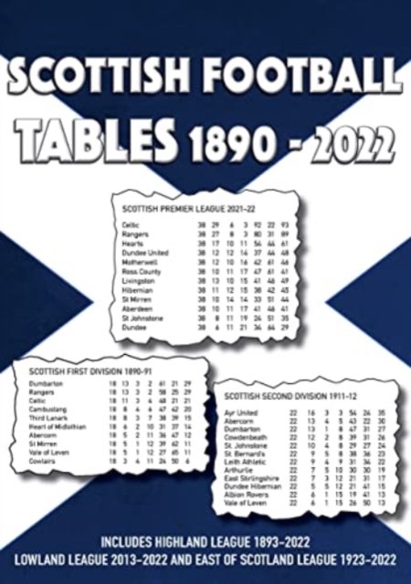 Cover for Scottish Football Tables 1890-2022 (Paperback Book) [12 Revised edition] (2022)