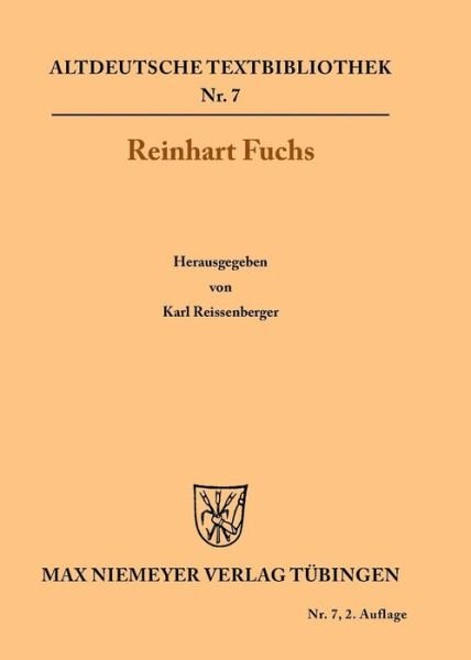 Cover for Heinrich · Reinhart Fuchs - Altdeutsche Textbibliothek (Pocketbok) [2nd 2. Auflage edition] (2008)
