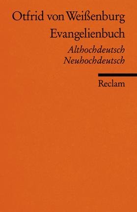 Cover for Otfrid Von WeiÃŸenburg · Reclam UB 08384 Otfrid.Evangelienbuch (Buch)
