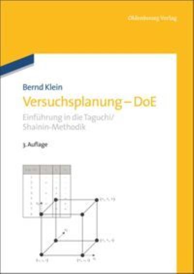 Cover for Bernd Klein · Versuchsplanung - Doe (Hardcover Book) (2011)