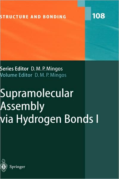 Cover for D M P Mingos · Supramolecular Assembly via Hydrogen Bonds I - Structure and Bonding (Hardcover Book) [2004 edition] (2004)