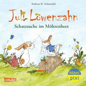 Cover for 3352 · Ve5 Maxi-pixi 435 Juli LÃ¶wenzahn: Schatzsuche Im MÃ¶hrenbeet (5 Exemplare) (Bok)