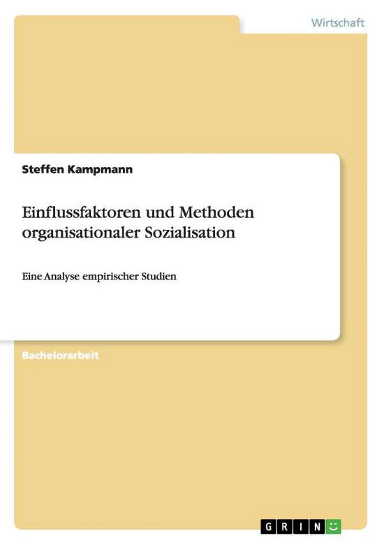 Cover for Kampmann · Einflussfaktoren und Methoden (Book) [German edition] (2008)