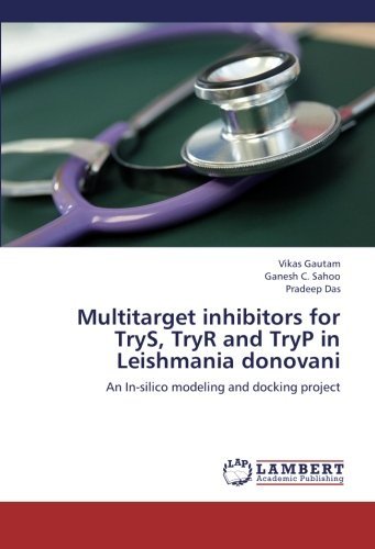Cover for Pradeep Das · Multitarget Inhibitors for Trys, Tryr and Tryp in Leishmania Donovani: an In-silico Modeling and Docking Project (Paperback Book) (2012)