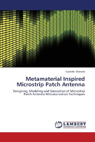 Cover for Surabhi Dwivedi · Metamaterial Inspired Microstrip Patch Antenna: Designing, Modeling and Simulation of Microstrip Patch Antenna Miniaturization Techniques (Paperback Book) (2013)
