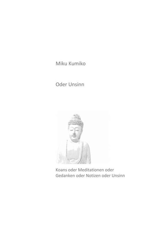 Cover for Kumiko · Oder Unsinn (N/A) (2021)