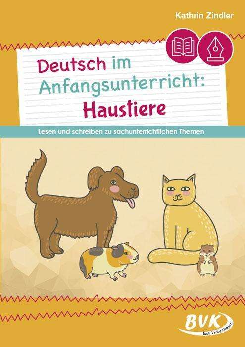 Cover for Zindler · Deutsch im Anfangsunt.Haustiere (Book)