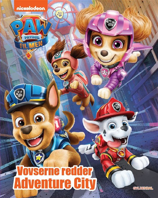 Cover for PAW Patrol · PAW Patrol: Filmen - Vovserne redder Adventure City (Indbundet Bog) [1. udgave] (2021)