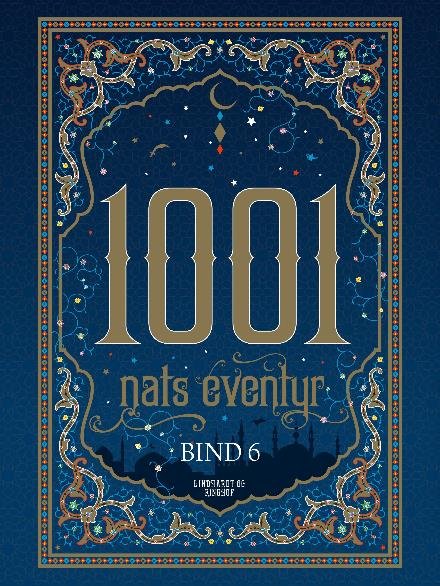 Cover for Diverse forfattere · 1001 Nat: 1001 nats eventyr bind 6 (Sewn Spine Book) [1.º edición] (2017)