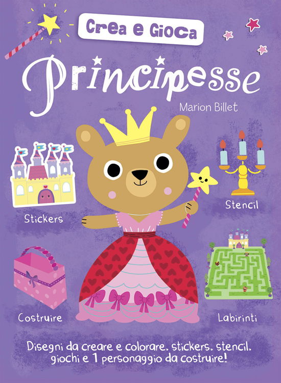 Cover for Marion Billet · Principesse. Crea E Gioca. Con Adesivi (Book)