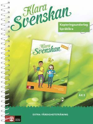 Cover for Marie Åhfeldt · Klara svenskan åk 5 Kopieringsunderlag Språklära (Book) (2016)