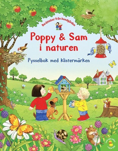 Cover for Kate Nolan · Poppy &amp; Sam i naturen : pysselbok med klistermärken (Buch) (2021)