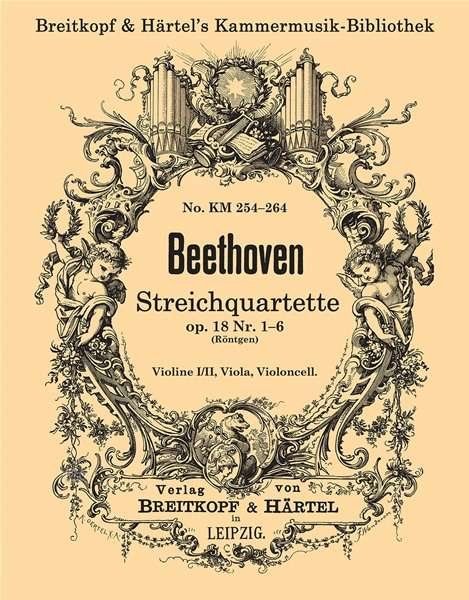 Cover for Beethoven · Streichquartette op. 18 Nr. 1 (Bog)