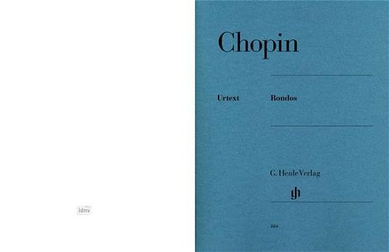 Cover for Chopin · Rondos,Kl.HN884 (Bog)