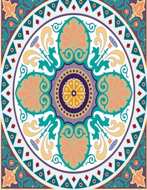 Cover for Mandal Coloringbook · Magnificent Mandala Coloring Book (Pocketbok) (2021)
