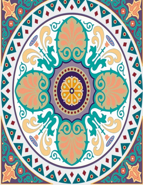 Cover for Mandal Coloringbook · Magnificent Mandala Coloring Book (Paperback Book) (2021)